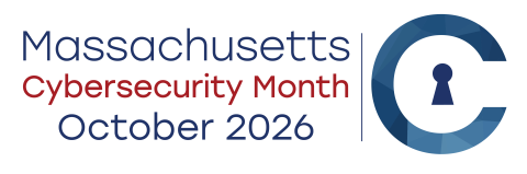 2026 Massachusetts Cybersecurity Month logo